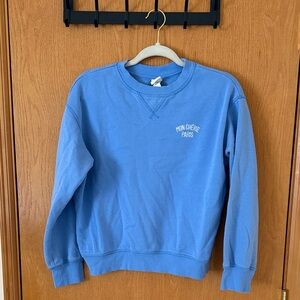 H&M Light Blue Crewneck Sweater